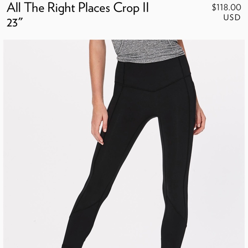 All the right places crop 23”